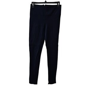 Foreign Exchange Navy Blue Zipper Fly Stretch Leggings Size S